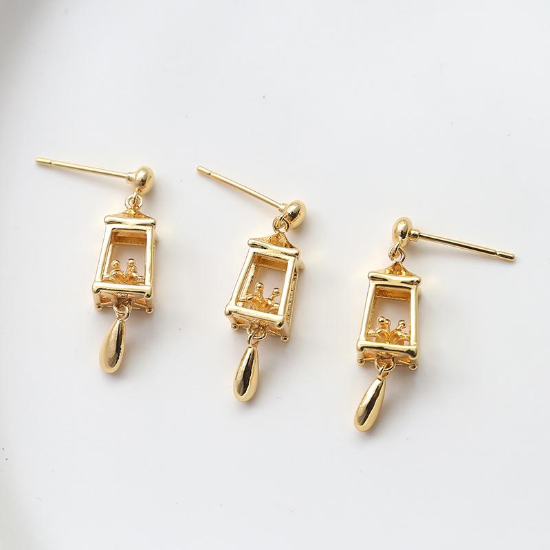 Earrings | Womens Lois Moonstone Gold Plated Drop Earrings Earrings Earrings