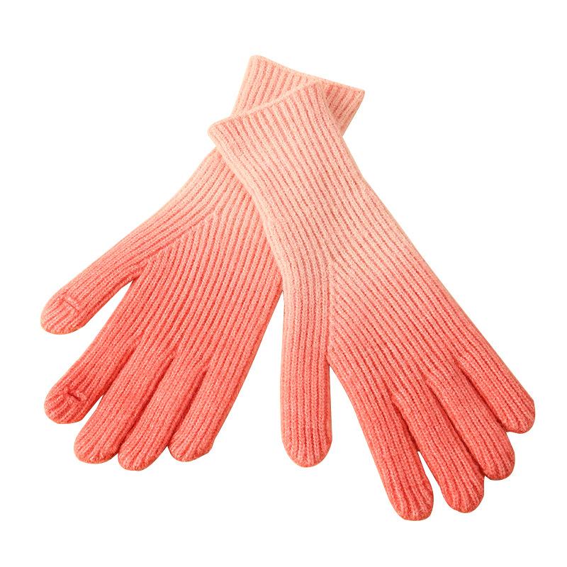 Gloves | Womens Jade Green Knitted Gloves Autumn Accessories Gloves