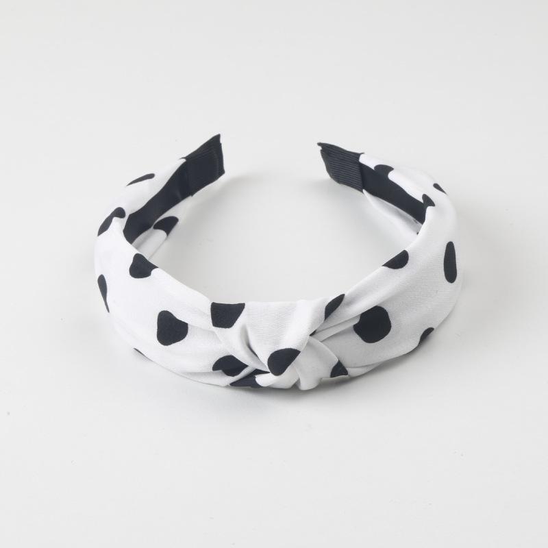 Headbands | Womens Rosie Monochrome Spot Knot Headband Hair Accessories Headbands